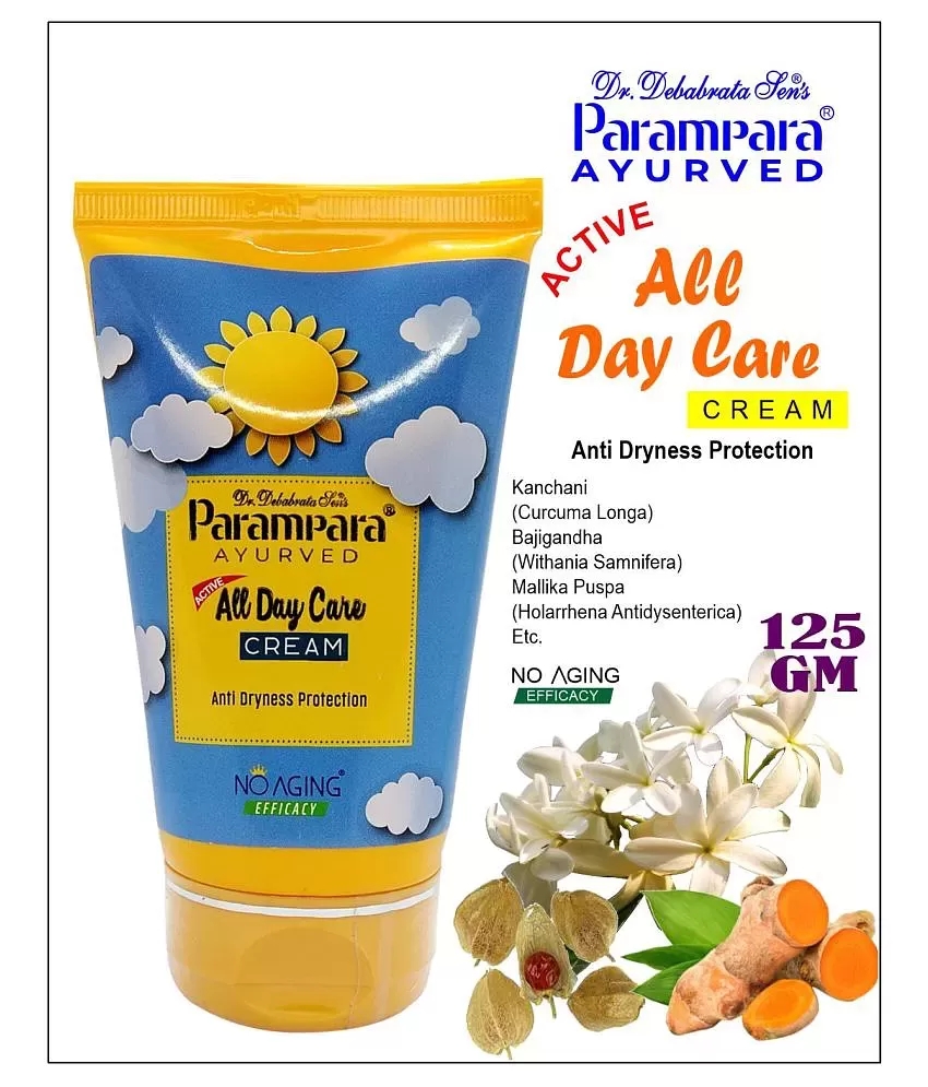 Parampara Ayurved Active All Day Care Cream 125 g
