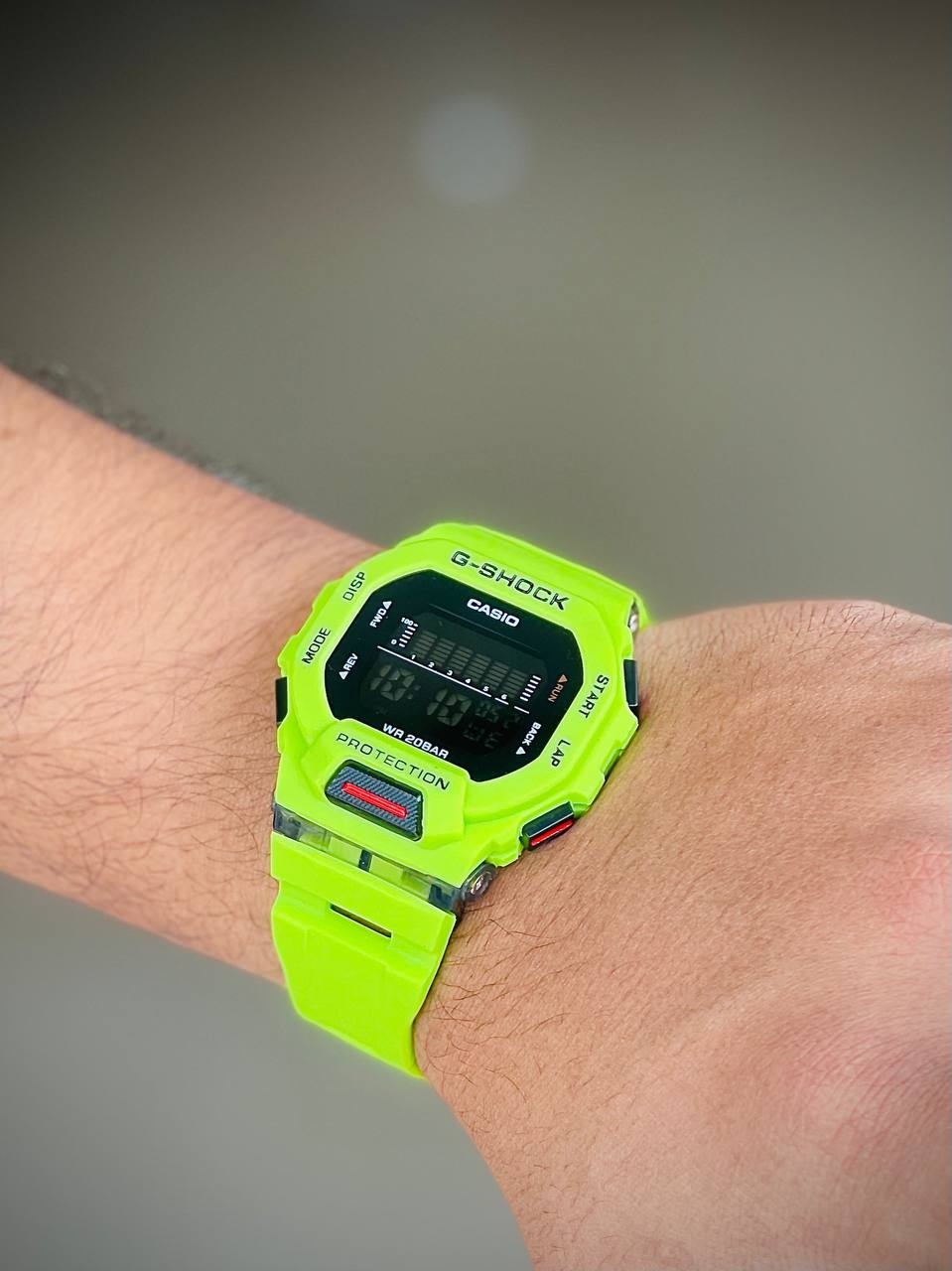 Casio GShock GBD2009DR Neon Green Digital Watch