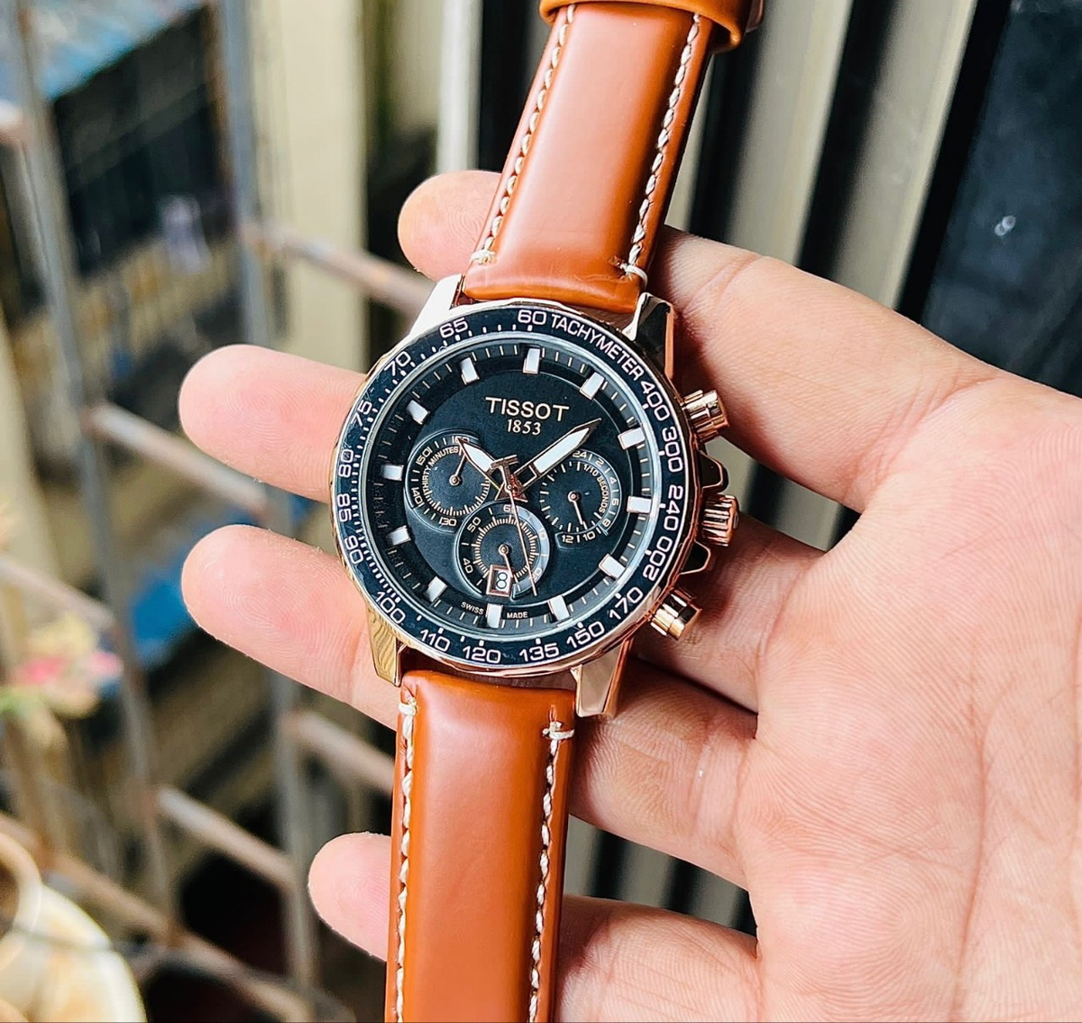 Tissot 1853 Chronograph Premium Collection With Brand Name Box Packing