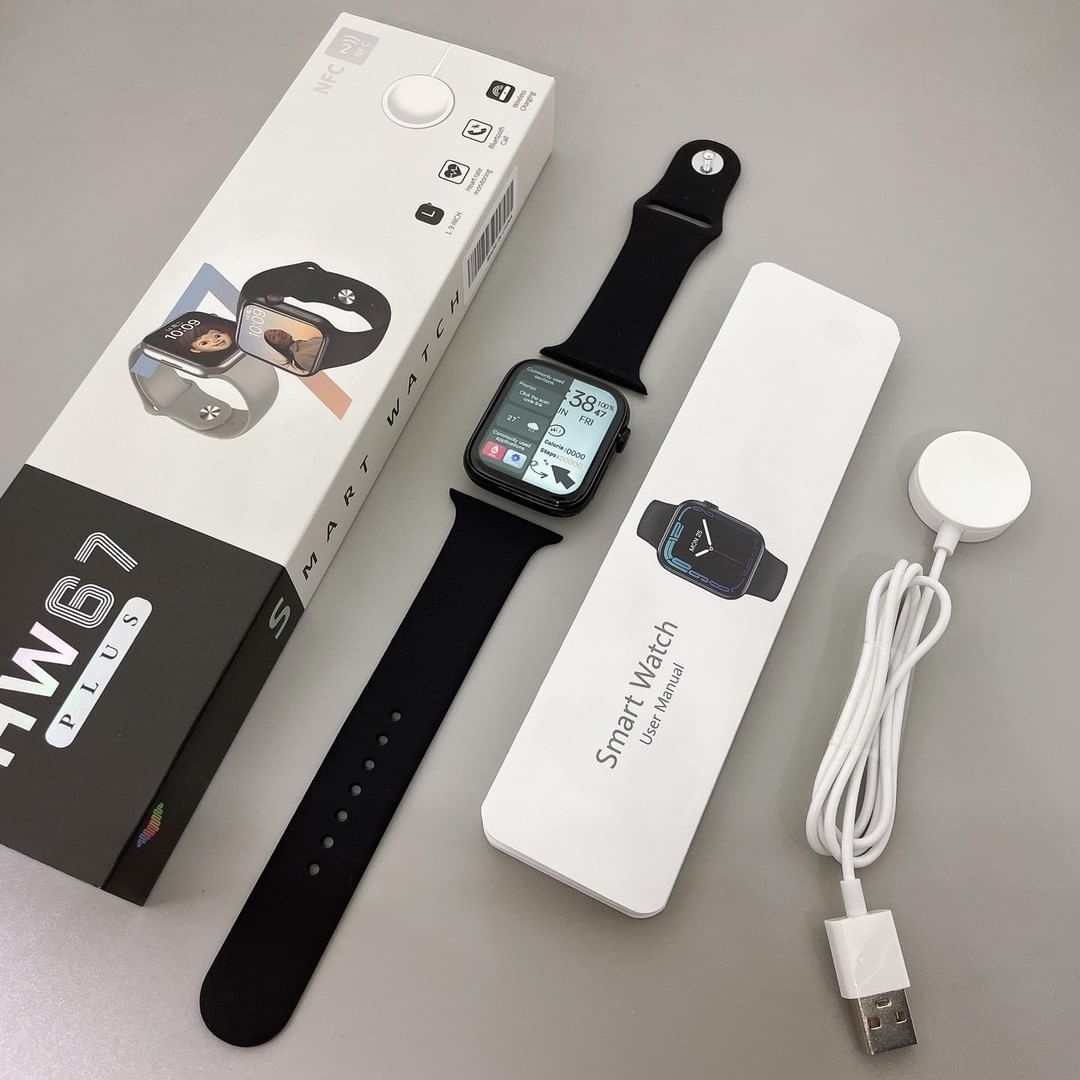 Wearfit HW67 Plus Series 7 44mm Smartwatch Full Screen | NFC Support ...
