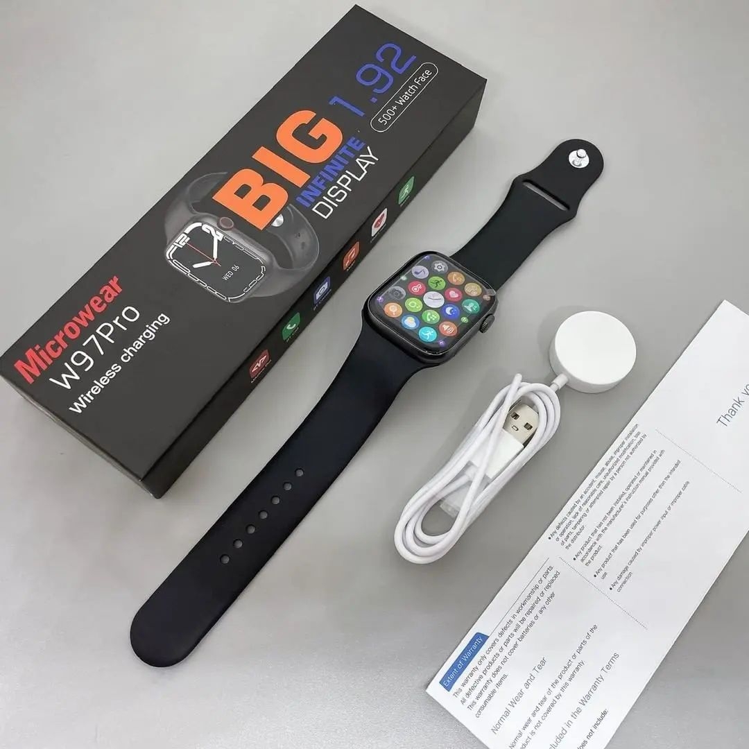 Microwear W97 Pro Series 7 Original Smartwatch - Nfc Supported - Best ...