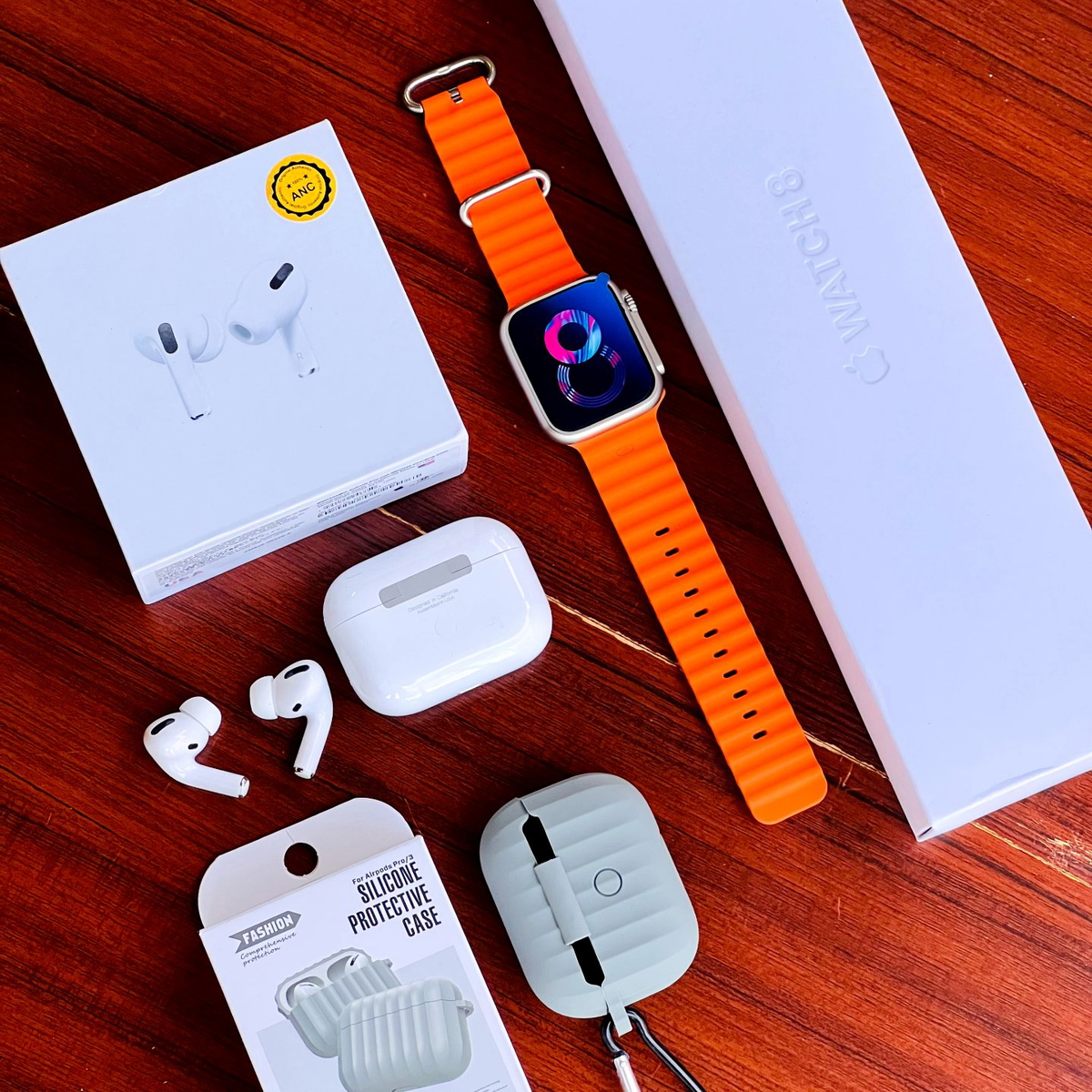 The Ultimate Gift Box Combo | iWatch Series 8 Ultra Smartwatch ...