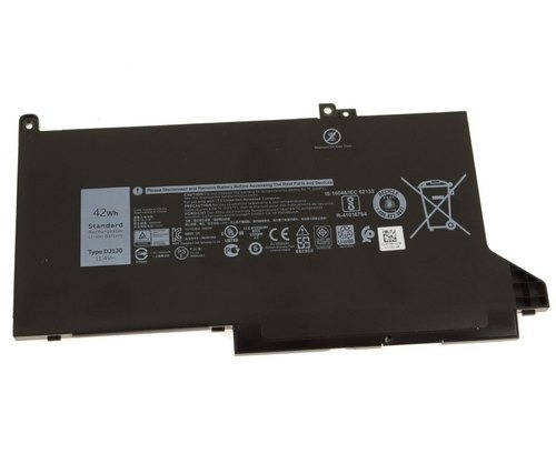 Dell Original 3500mAh  42WHR 3 Cell Laptop Battery for Latitude 7480 -  DJ1J0, PGFX4