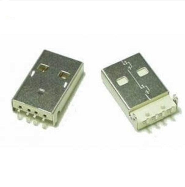 USB Type A Male Plug Connector Panel Mount for DIY Project