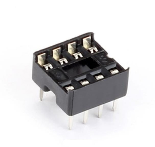 8 Pin IC Base - DIP IC Socket Connector