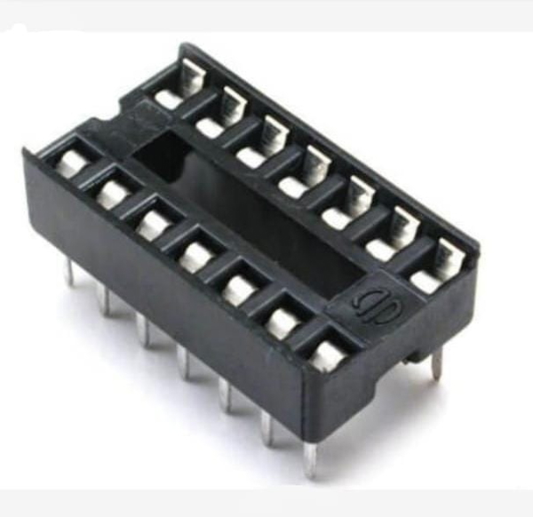 16 Pin DIP IC Base Socket Connector