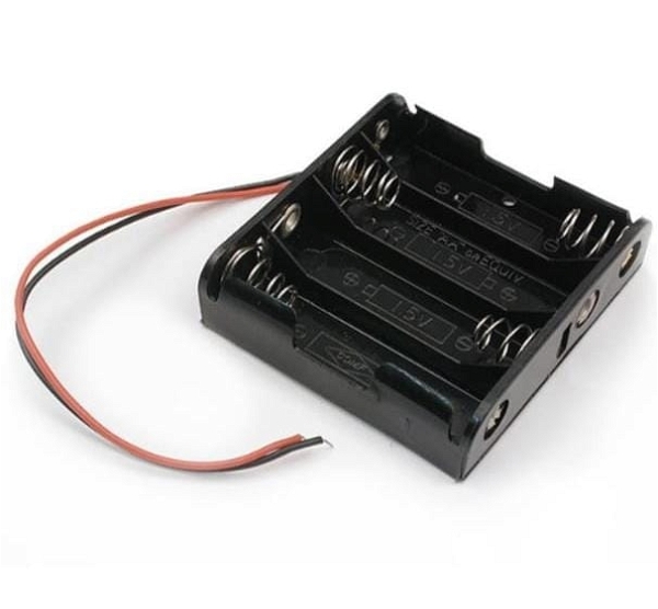 AA Battery Holder for 4 Cells