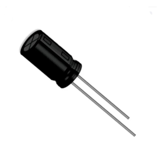 100uF 25v Electrolytic Capacitor pack of 3