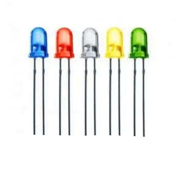 Different color LED each pack of 5 - 5 colour LED pack