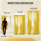 213cm 7ft Polyester Door Curtain 
