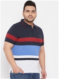 Striped Men Multicolour T Shirts  - S, Rskart