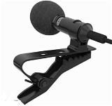 Metal Clip Mic Lapel Microphone 