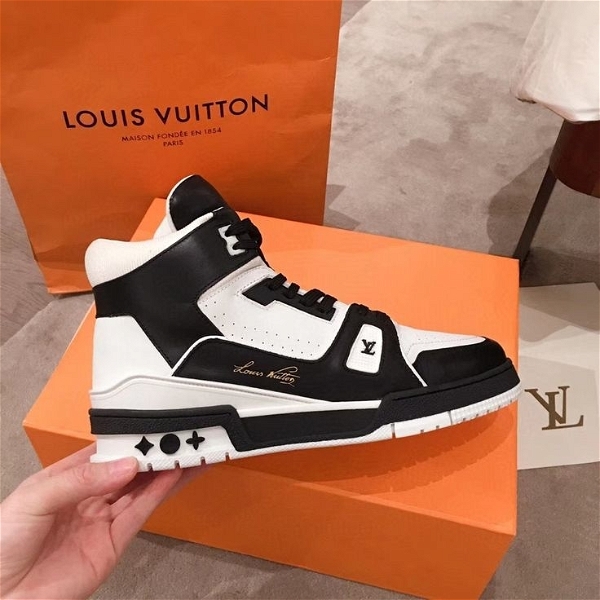 Louiss Vuitton Trainer Mid Top - 45, Cg