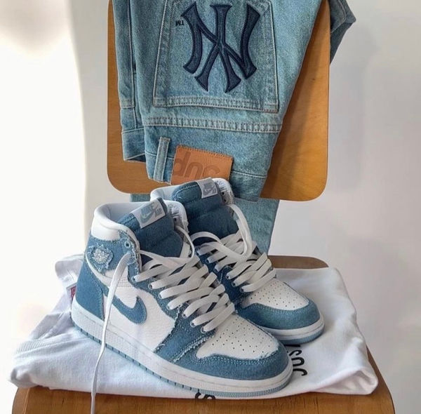 Modal Jorden 1 Denim Shoes  - 41, DK STORE