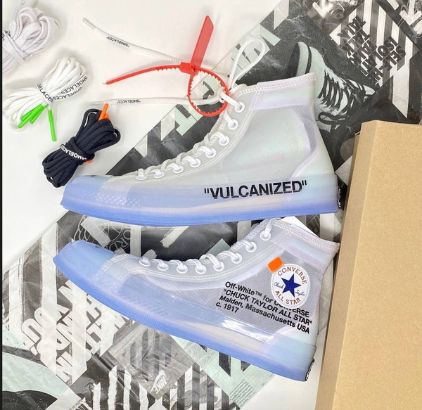 Converse Off White Vul Anized Shoes - DK STORE, 43