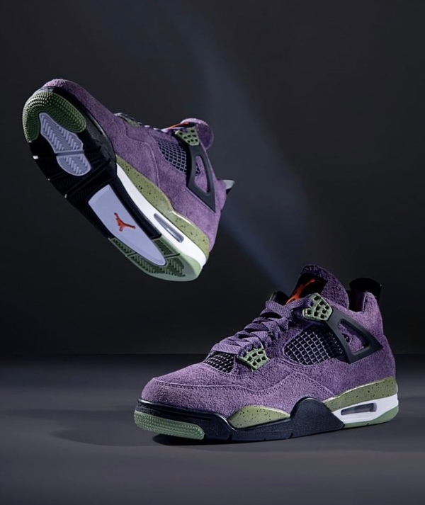 Air Jordan 4 Canyon Purpal Shoes - 44, DK STORE