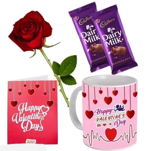 Valentine's Day Red Hirts Handle Girl Friend, Wife, Husband, Boyfriend Best Valentine's Day Gift