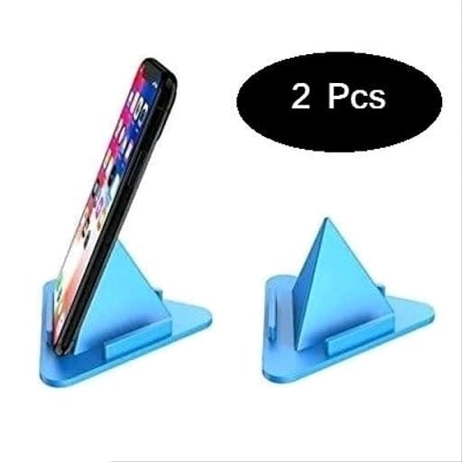 2 Pcs Portable Three Sides Triangle Stand Mobile Stand