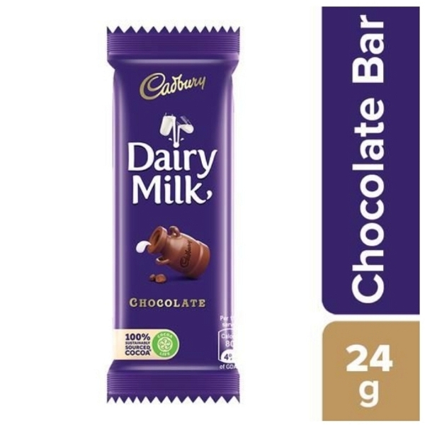 Cadbury Dairy Milk Chocolate  - 24Gm