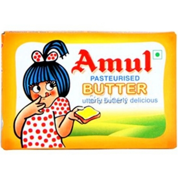 Amul Butter Pasteurised - 100Gm