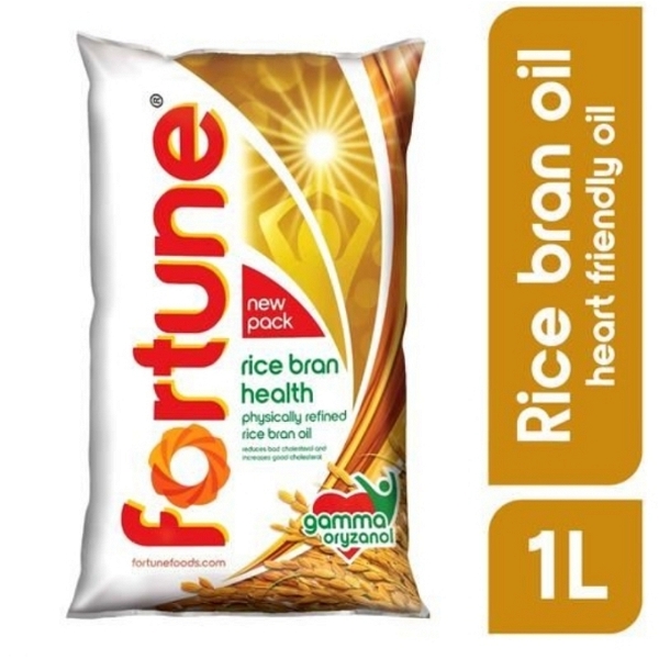 Fortune Refined Oil - Rice Bran - 1 L Pouch
