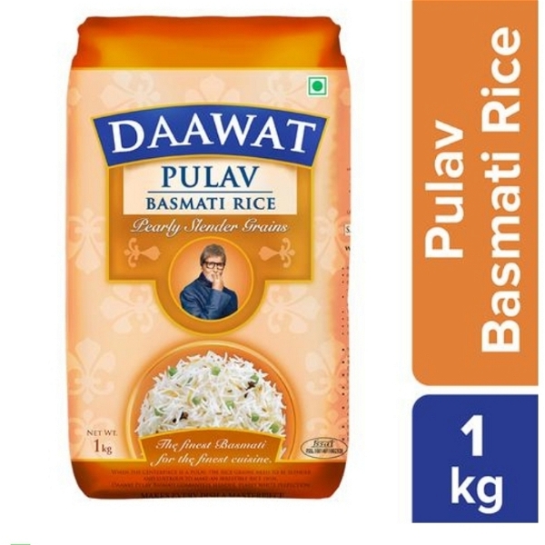Daawat Basamati Rice  - PULAV - 1kg