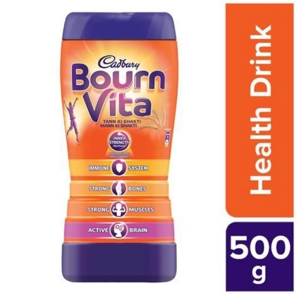 Bourne Vita Chocolate Health Drinks - Bourne Vita - 500Gm  - Jar