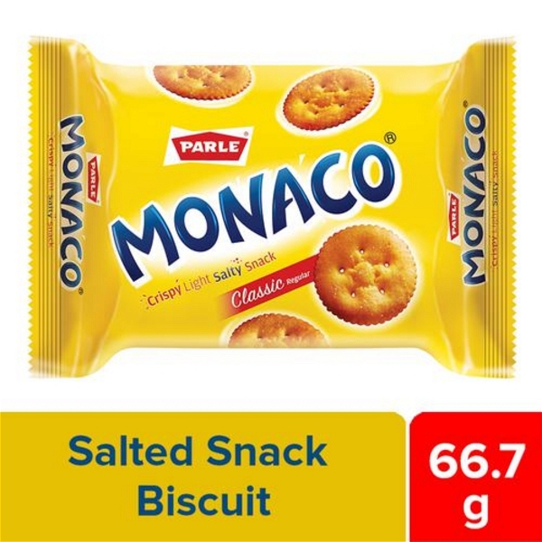 Parle Monaco - Salted Biscuits  - 66.7Gm