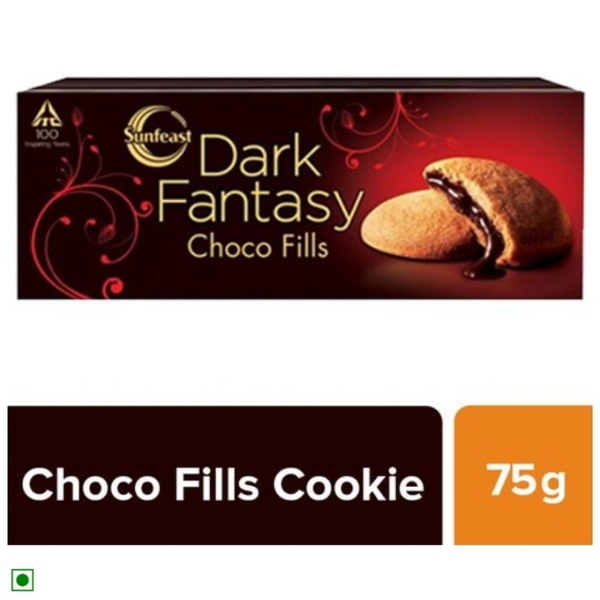 Sunfeast Dark Fantasy Choco Fills - 75Gm 