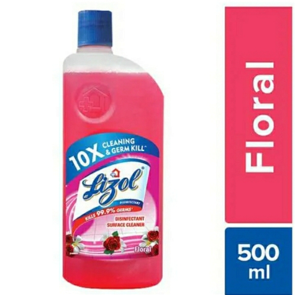 Lizol Disinfectant surface & floor Cleaner Liquid  - Floral  - 500ML