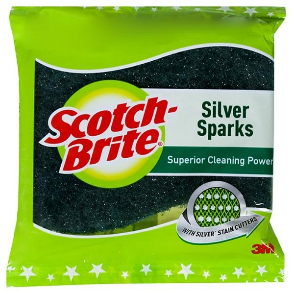 Scotch Brite Silver Sparks Scrub Pad