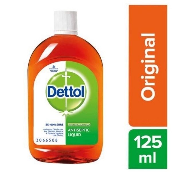 Dettol Antiseptic Disinfectant Liquid - 125 ML
