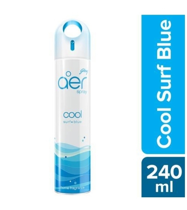 Godreg aer Room freshener Spray- Cool surf blue - 240ML