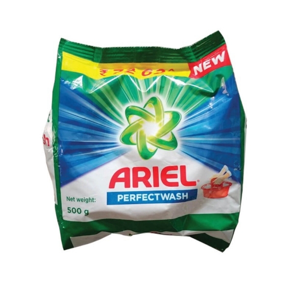 Ariel Perfect Wash Detergent Powder  - 500Gm