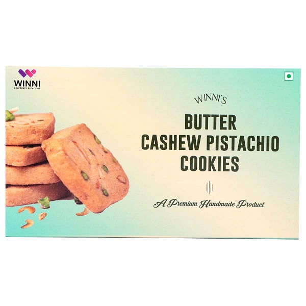 Winni's  Cashew Pistachio Cookies  - 350Gm