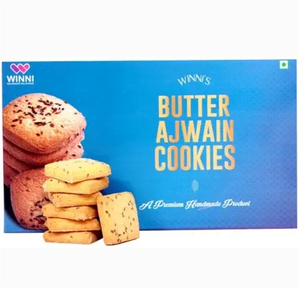 Winni's  Butter Ajwain Cookies  - 350Gm