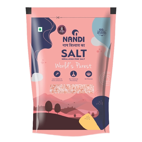 NANDI Himalayan Pink Salt  - 500Gm