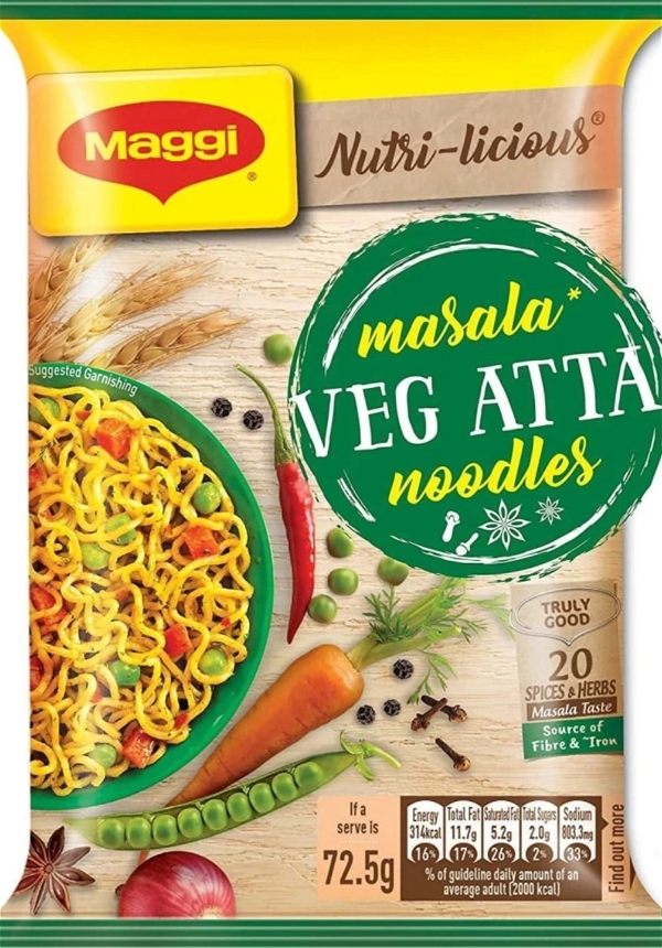 Meggi-Veg Atta Noodles - 70GM