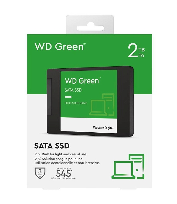 Vierde Winkelcentrum kam Western Digital 2TB SSD GREEN SATA 2.5'' (WDS200T2GOA-00JH30)