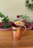 VIKRAM METAL  Copper Luxury touch Water jug  - 8.5 INCH, 1500 ML