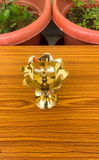 VIKRAM METAL  Brass Kamal deepak  - 4.5 INCH, GOLDEN
