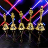 VIKRAM METAL  Brass Pooja Bell/Garuda Ghanti for Home - 4.3 INCH, GOLDEN