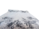 Doppelganger Homes Black n White Flowers Single Duvet (Blanket Cover)