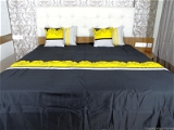 Doppelganger Homes "Valley of Yellow Roses" Double Bed sheet
