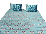 Doppelganger Homes Paper Boat Double Bed sheet