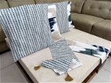 Doppelganger Homes 5 Pcs Designer Cushion cover and Runner Set