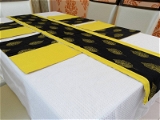 Doppelganger Homes Table runner and Placemats set (7PCS)-29