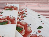 Doppelganger Homes Cotton Dining Table Cover, Runner & Placemat set (8PCS)-33