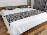 Doppelganger Homes Kalamkari Double Bed sheet  set-84