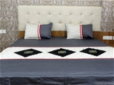 Embroidered  Double Bed Sheet-152